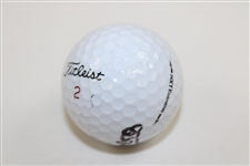 Angel Cabrera Signed Titleist Masters Logo Golf Ball JSA ALOA