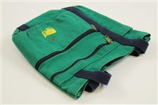 Green Canvas Masters Bag with Handles from Augusta National Golf Shop