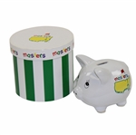 Masters Logo Piggy Bank New in Original Box - 2010