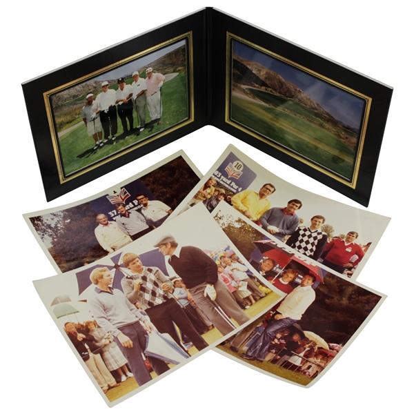 2002 Celebrity Golf Classic ESPYS Award Photos Of Seve Ballesteros, Nick Faldo, & Bernhard Langer 