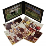 2002 Celebrity Golf Classic ESPYS Award Photos Of Seve Ballesteros, Nick Faldo, & Bernhard Langer 