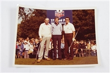 2002 Celebrity Golf Classic ESPYS Award Photos Of Seve Ballesteros, Nick Faldo, & Bernhard Langer 