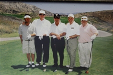 2002 Celebrity Golf Classic ESPYS Award Photos Of Seve Ballesteros, Nick Faldo, & Bernhard Langer 