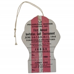 1944 1st Annual Philadelphia Inquirer Tournament Ticket #2 - Sam Byrd Winner