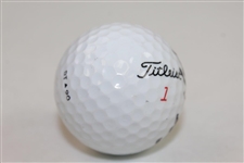 Mark Brooks Signed 1996 PGA Championship Valhalla Logo Golf Ball JSA ALOA