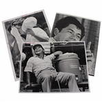 Three Lee Trevino Original Photos - 8/7/1972, 8/8/1985, & 9/1985