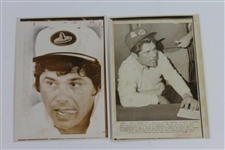 Lee Trevino Group of Ten (10) Wire Photos - Various Years & Dimensions