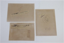 Lee Trevino Group of Ten (10) Wire Photos - Various Years & Dimensions