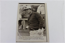 Lee Trevino Group of Ten (10) Wire Photos - Various Years & Dimensions