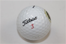David Toms Signed 2001 PGA Champ Golf Ball JSA ALOA