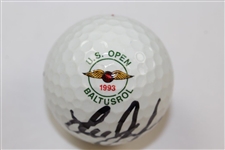 Lee Janzen Signed 1993 Baltusrol Golf Ball JSA ALOA