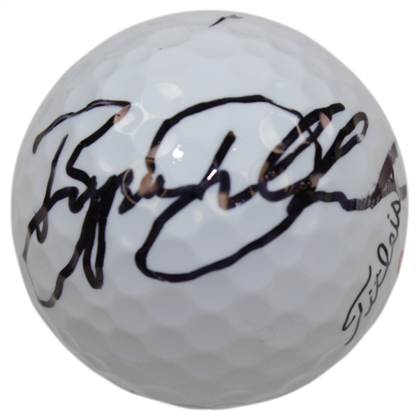 Bryson Dechambeau Signed Masters Titleist Logo Golf Ball BECKETT #E66327