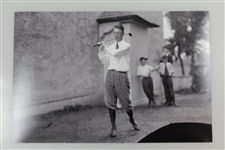 Chick Evans 1916 US Amateur at Merion Glass Negative - Broken Negative, Print, & Digital File