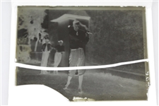 Chick Evans 1916 US Amateur at Merion Glass Negative - Broken Negative, Print, & Digital File