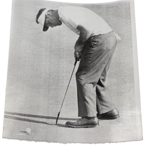 Arnold Palmer 4/12/64 Masters Saturday Press Photo