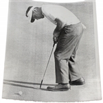 Arnold Palmer 4/12/64 Masters Saturday Press Photo