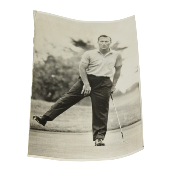 Arnold Palmer Practice Round At Oakmont For US Open Wire Photo 5/27/62