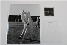 Jack Nicklaus Eldorado 2-1-1962 Photo with Original Negative