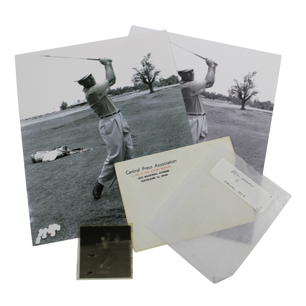 Ben Hogan Dallas 1952 Photos with Original Negative