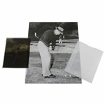 Sam Snead Short Wedge Alex J. Morrison Photo with Original Negative