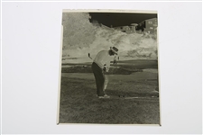 Sam Snead Short Wedge Alex J. Morrison Photo with Original Negative