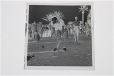 Lee Trevino Near Contact Alex J. Morrison Photos with Original Negative & Small Photo
