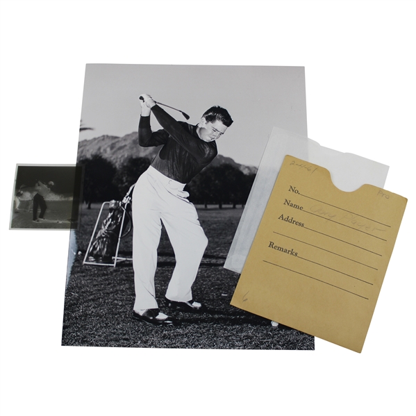 Gary Player Pre-Swing 2/4/1961 Alex J. Morrison Photo with Original Negative