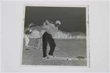 Gary Player Pre-Swing 2/4/1961 Alex J. Morrison Photo with Original Negative