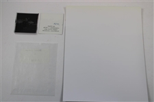 Gene Littler 2/6/1966 Downswing Alex J. Morrison Photo with Original Negative & Small Photo