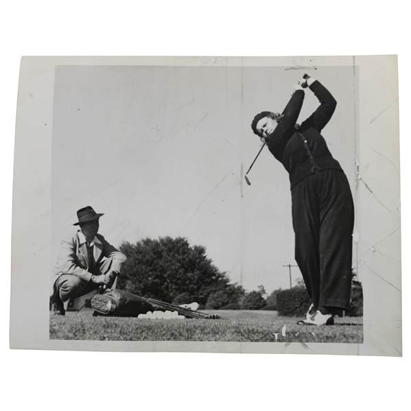 Patty Berg Womens Champ On Comeback Trail 2/11/43 Wire Photo