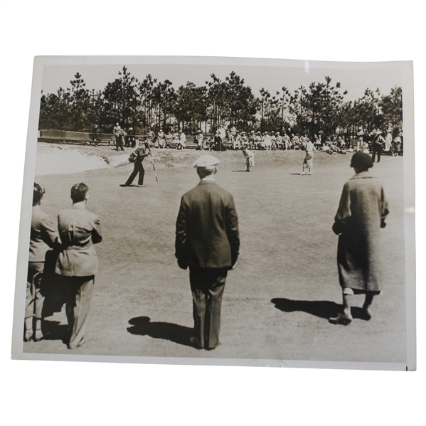 Glenna Collett Vare Winning North & South Championship at Pinehurst 3/30/37 Wire Photo