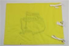 Tiger Woods & Jack Nicklaus Signed 2005 Masters Embroidered Flag JSA #B47344