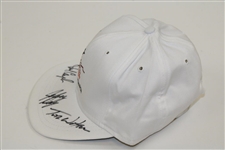 Tiger Woods, Couples, Daly & Tom Watson Signed Rancho La Quinta Hat JSA ALOA