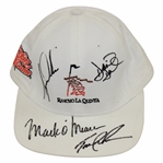 Tiger Woods, Tom Lehman, David Duval, & Mark OMeara Signed Rancho La Quinta Hat JSA ALOA