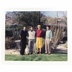 Payne Stewart, Tom Watson, Fred Couples & Paul Azinger Signed 1994 Skins Poster JSA #B58581