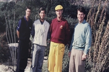 Payne Stewart, Tom Watson, Fred Couples & Paul Azinger Signed 1994 Skins Poster JSA #B58581