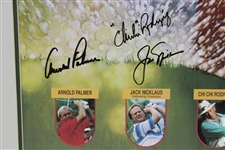 Arnold Palmer, Jack Nicklaus, Chi-Chi & Lee Trevino Signed 1992 Senior Skins Poster JSA #B47362