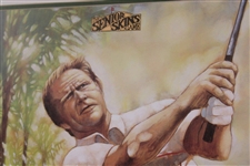 Arnold Palmer, Jack Nicklaus, Chi-Chi & Lee Trevino Signed 1992 Senior Skins Poster JSA #B47362