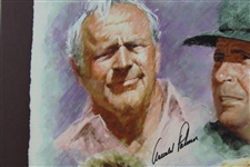 Palmer, Nicklaus, Player, & Watson Signed 2000 Ltd Ed 1/20 Senior Skins Giclée JSA #B47367