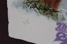 Palmer, Nicklaus, Player, & Watson Signed 2000 Ltd Ed 1/20 Senior Skins Giclée JSA #B47367