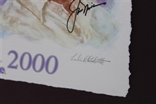 Palmer, Nicklaus, Player, & Watson Signed 2000 Ltd Ed 1/20 Senior Skins Giclée JSA #B47367