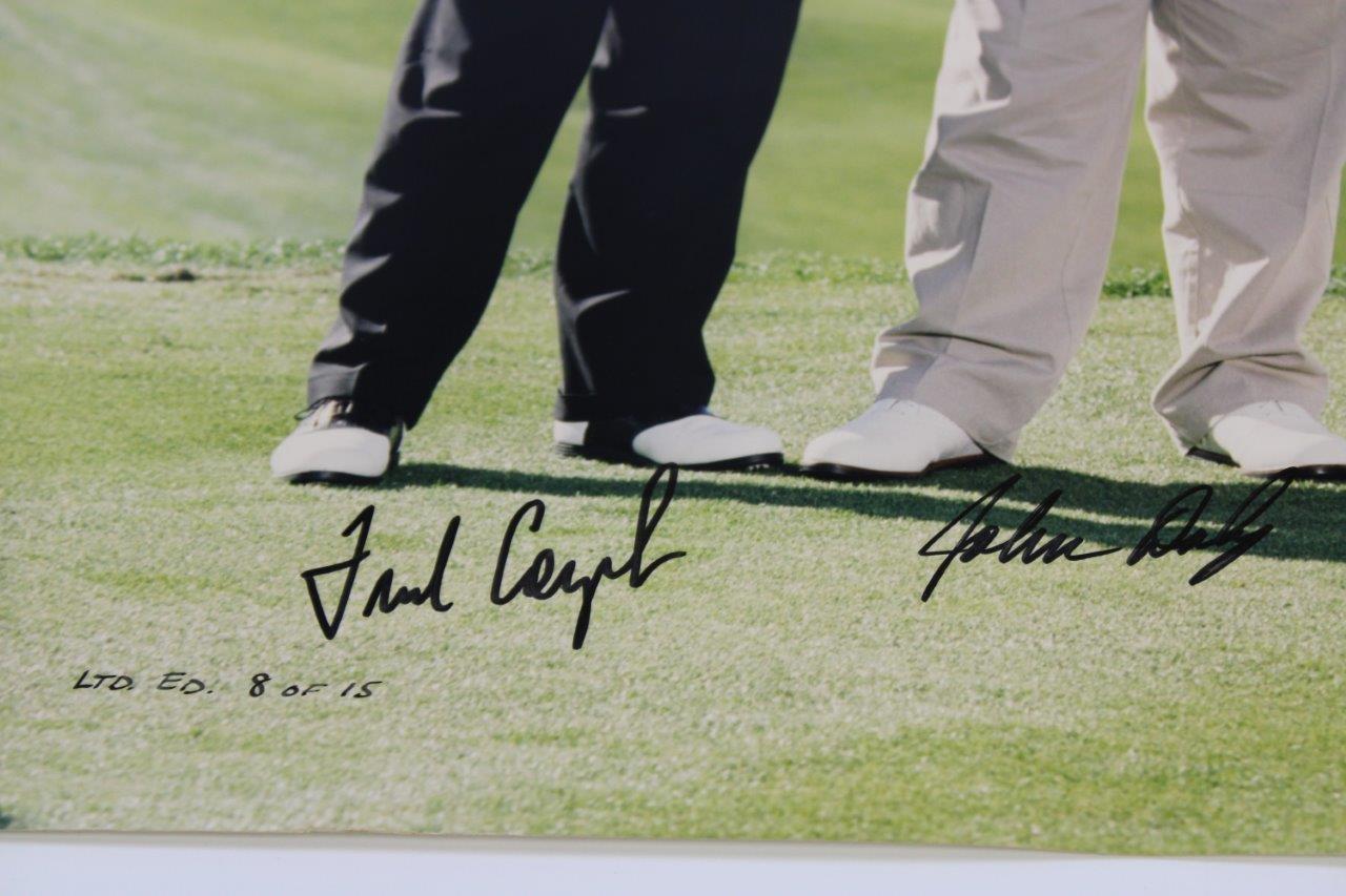 Lot Detail - Tiger Woods, Fred Couples, John Daly & Tom