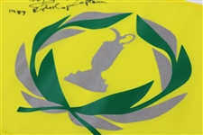Tony Jacklin Signed Muirfield Course Flag with '1987 Ryder Cup Captain' JSA ALOA