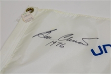 Ben Crenshaw & Hale Irwin Signed United Airlines Hawaiian Open Flag with Dates Won JSA ALOA