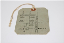 1958 Masters Tournament Third Rd Saturday Ticket #4219 - Palmer's First Masters win