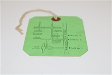 1959 Masters Tournament Third Rd Saturday Ticket #604 - Art Wall Winner