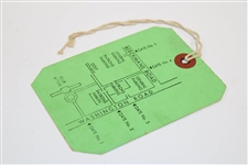 1959 Masters Tournament Third Rd Saturday Ticket #604 - Art Wall Winner