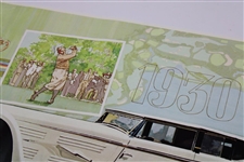 Bobby Jones with 1930 Bucciali Car & Trophy Poster/Art Print 