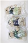 Ten (10) Masters Commemorative Bears with One 2004 Whistling Straits Bear