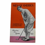 1929 Bobby Jones Cover Men of America No. 35 Sports Booklet